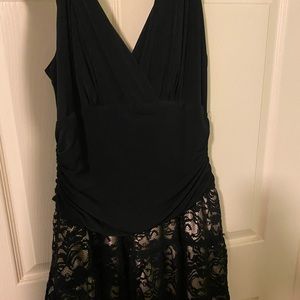 Like New Black And Beige Dress